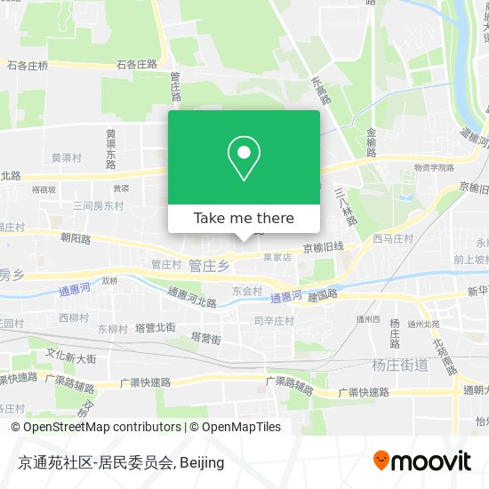 京通苑社区-居民委员会 map