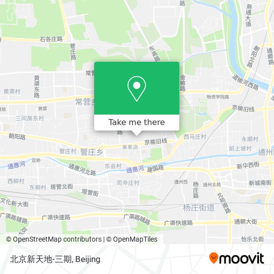 北京新天地-三期 map