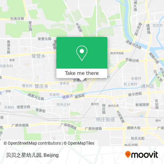 贝贝之星幼儿园 map