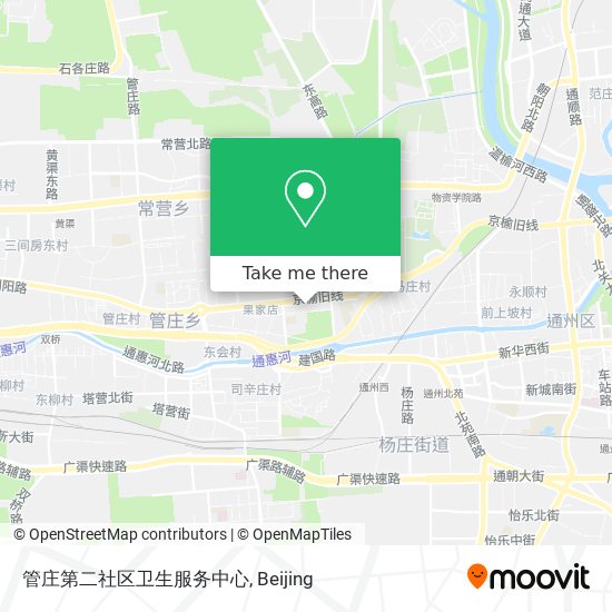 管庄第二社区卫生服务中心 map