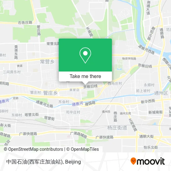 中国石油(西军庄加油站) map