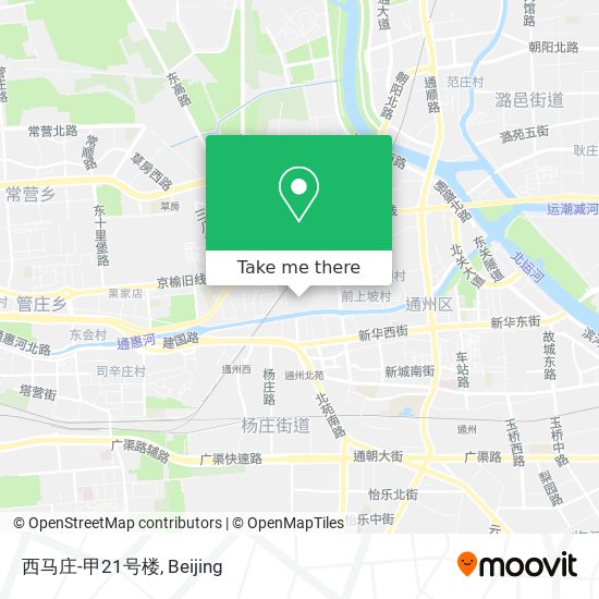 西马庄-甲21号楼 map