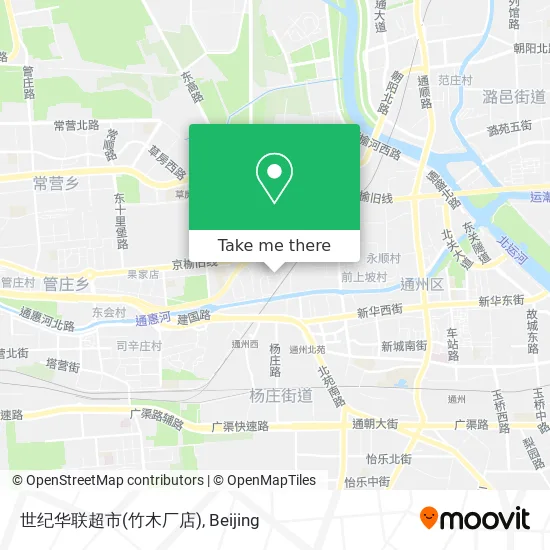 世纪华联超市(竹木厂店) map