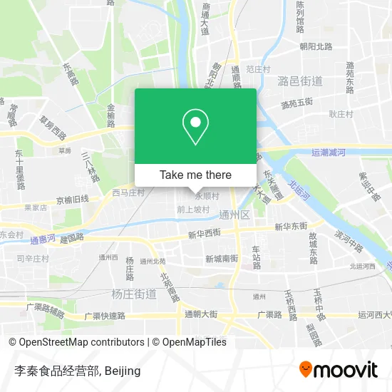 李秦食品经营部 map