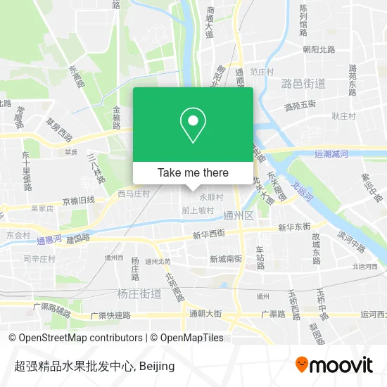 超强精品水果批发中心 map