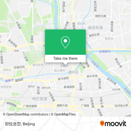 剪悦造型 map