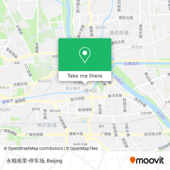 永顺南里-停车场 map