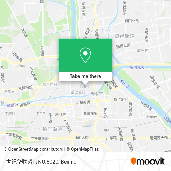 世纪华联超市NO.8020 map