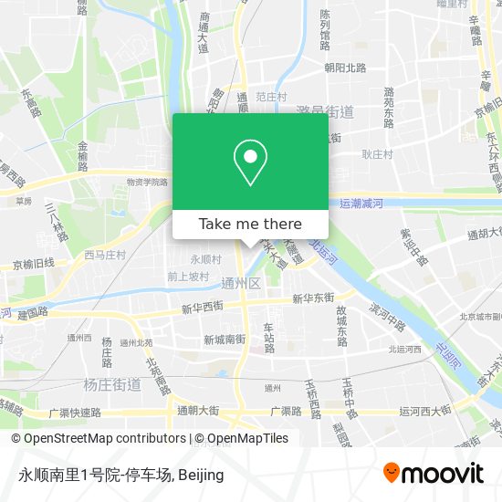 永顺南里1号院-停车场 map