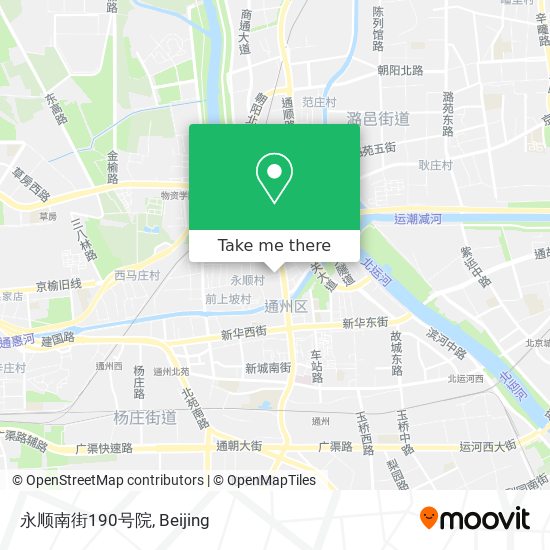 永顺南街190号院 map