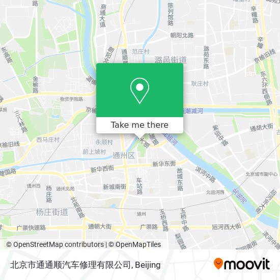 北京市通通顺汽车修理有限公司 map