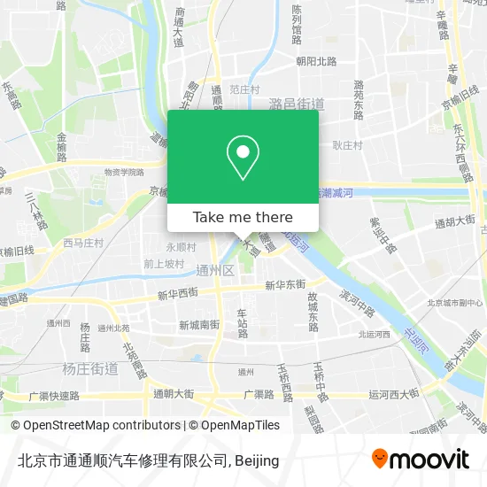 北京市通通顺汽车修理有限公司 map