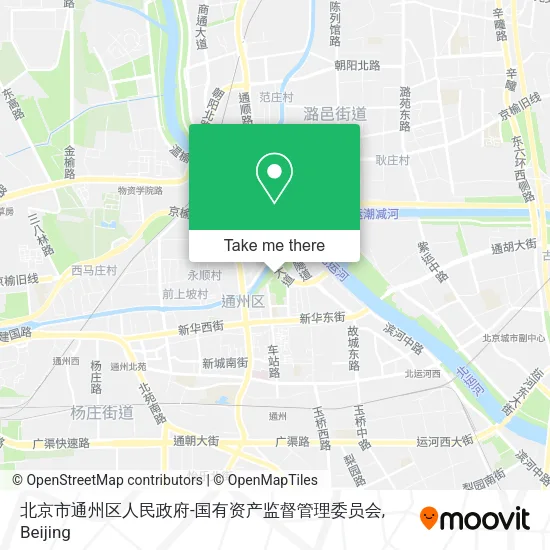 北京市通州区人民政府-国有资产监督管理委员会 map