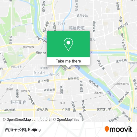 西海子公园 map