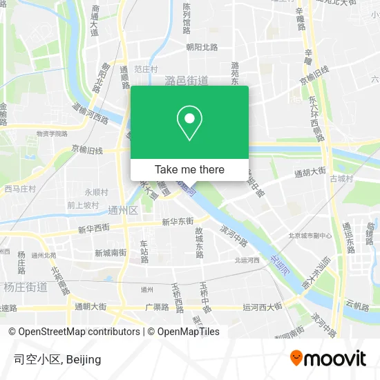司空小区 map