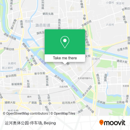 运河奥体公园-停车场 map