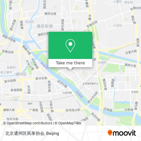 北京通州区风筝协会 map