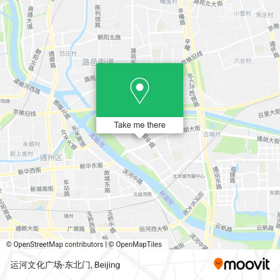 运河文化广场-东北门 map