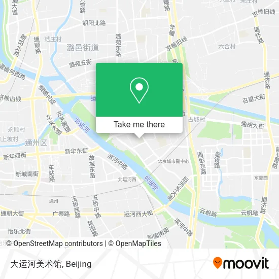 大运河美术馆 map