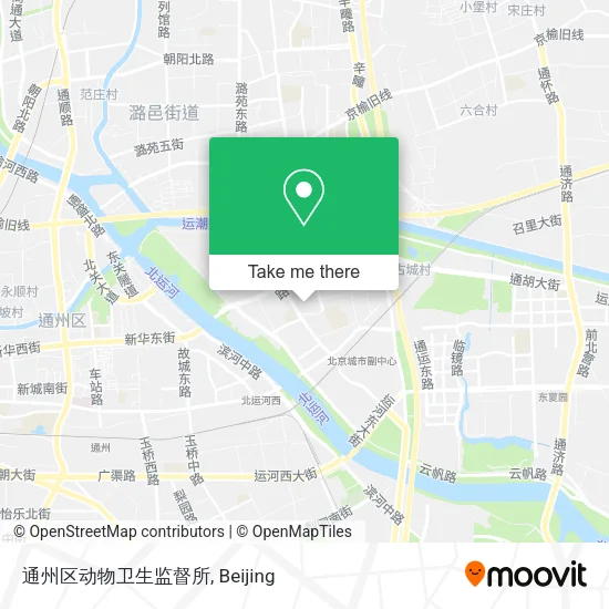 通州区动物卫生监督所 map