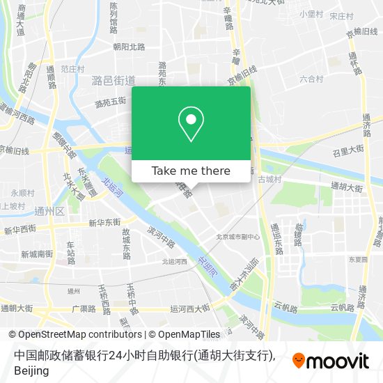 中国邮政储蓄银行24小时自助银行(通胡大街支行) map