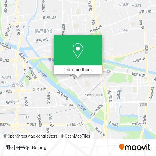 通州图书馆 map