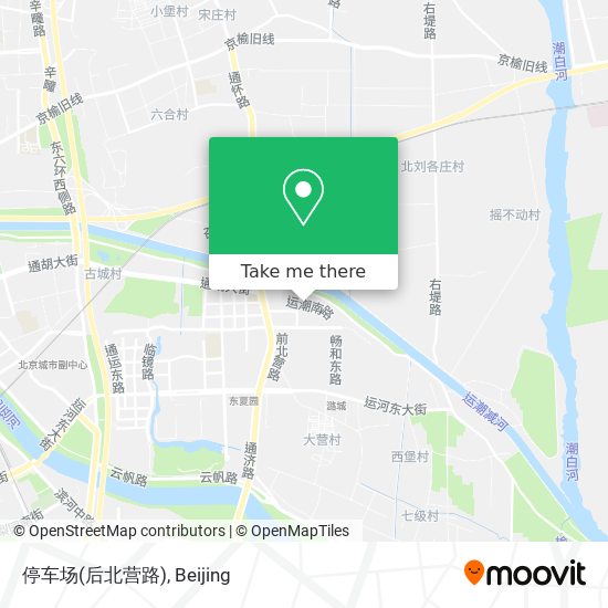 停车场(后北营路) map