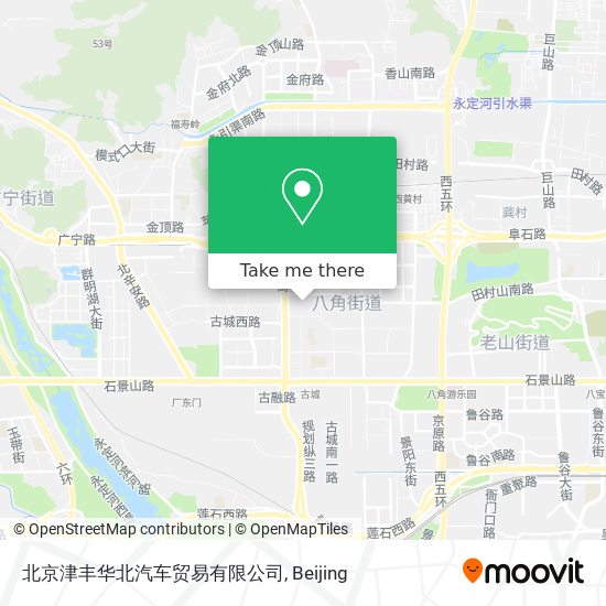 北京津丰华北汽车贸易有限公司 map