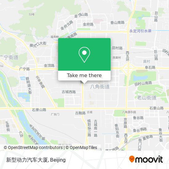 新型动力汽车大厦 map