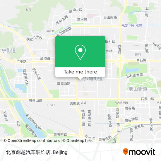 北京彪越汽车装饰店 map