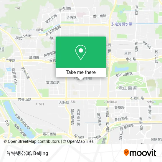 首特钢公寓 map