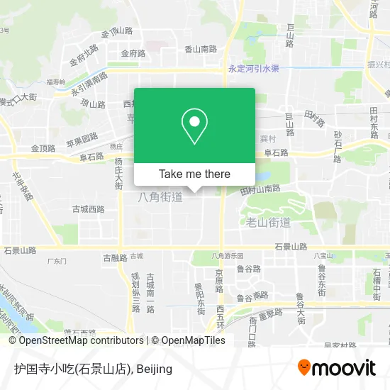 护国寺小吃(石景山店) map