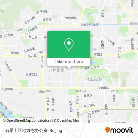 石景山区地方志办公室 map