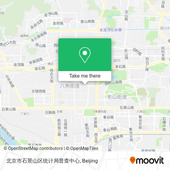 北京市石景山区统计局普查中心 map