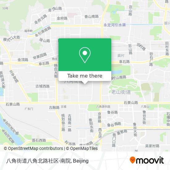 八角街道八角北路社区-南院 map