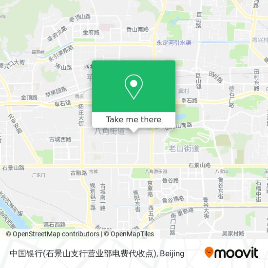 中国银行(石景山支行营业部电费代收点) map