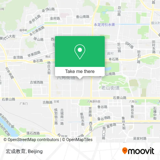 宏成教育 map