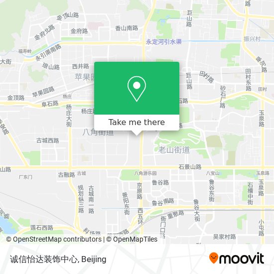 诚信怡达装饰中心 map