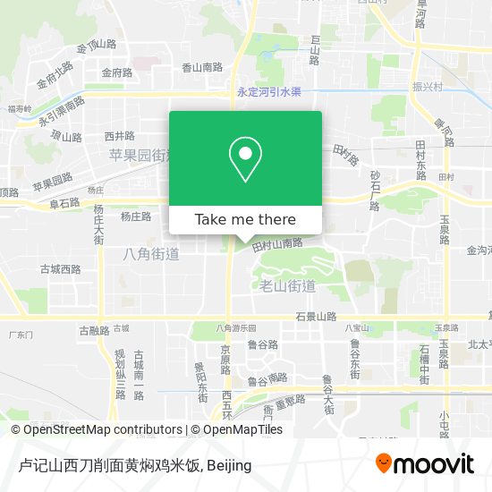 卢记山西刀削面黄焖鸡米饭 map