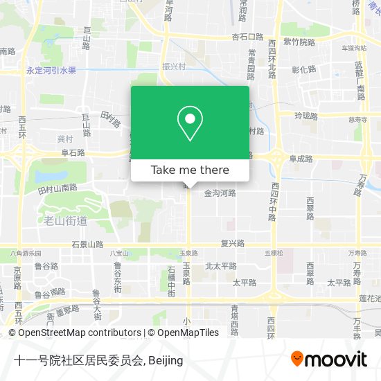 十一号院社区居民委员会 map