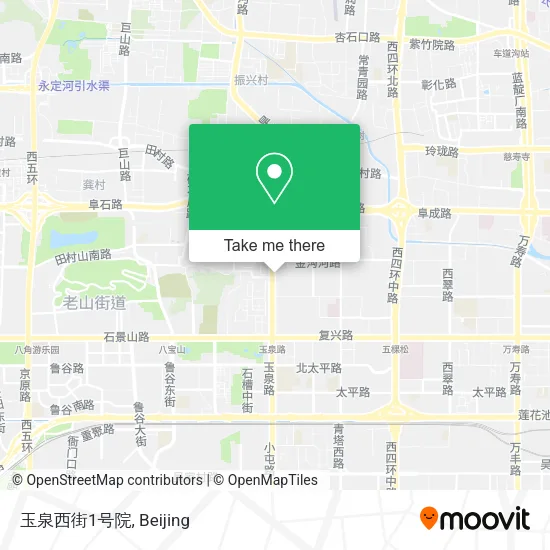 玉泉西街1号院 map