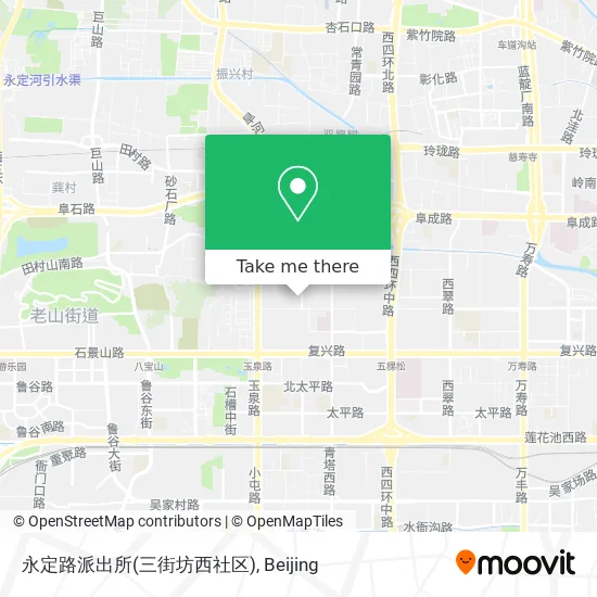 永定路派出所(三街坊西社区) map