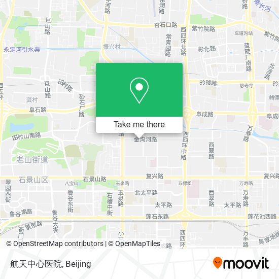 航天中心医院 map