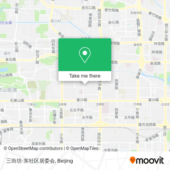 三街坊-东社区居委会 map