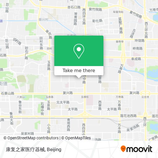 康复之家医疗器械 map