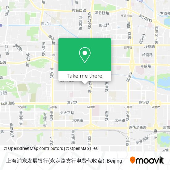 上海浦东发展银行(永定路支行电费代收点) map