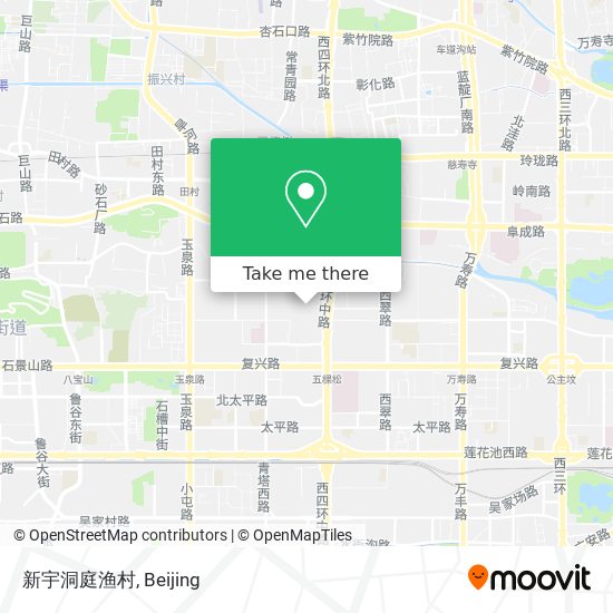 新宇洞庭渔村 map