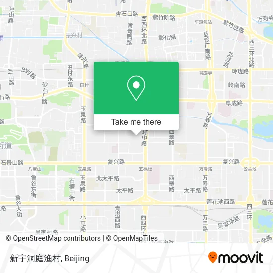 新宇洞庭渔村 map