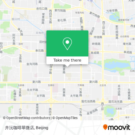 卉沅咖啡翠微店 map