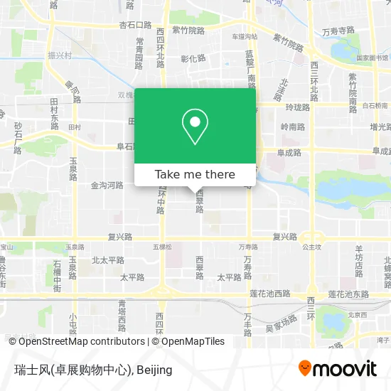 瑞士风(卓展购物中心) map